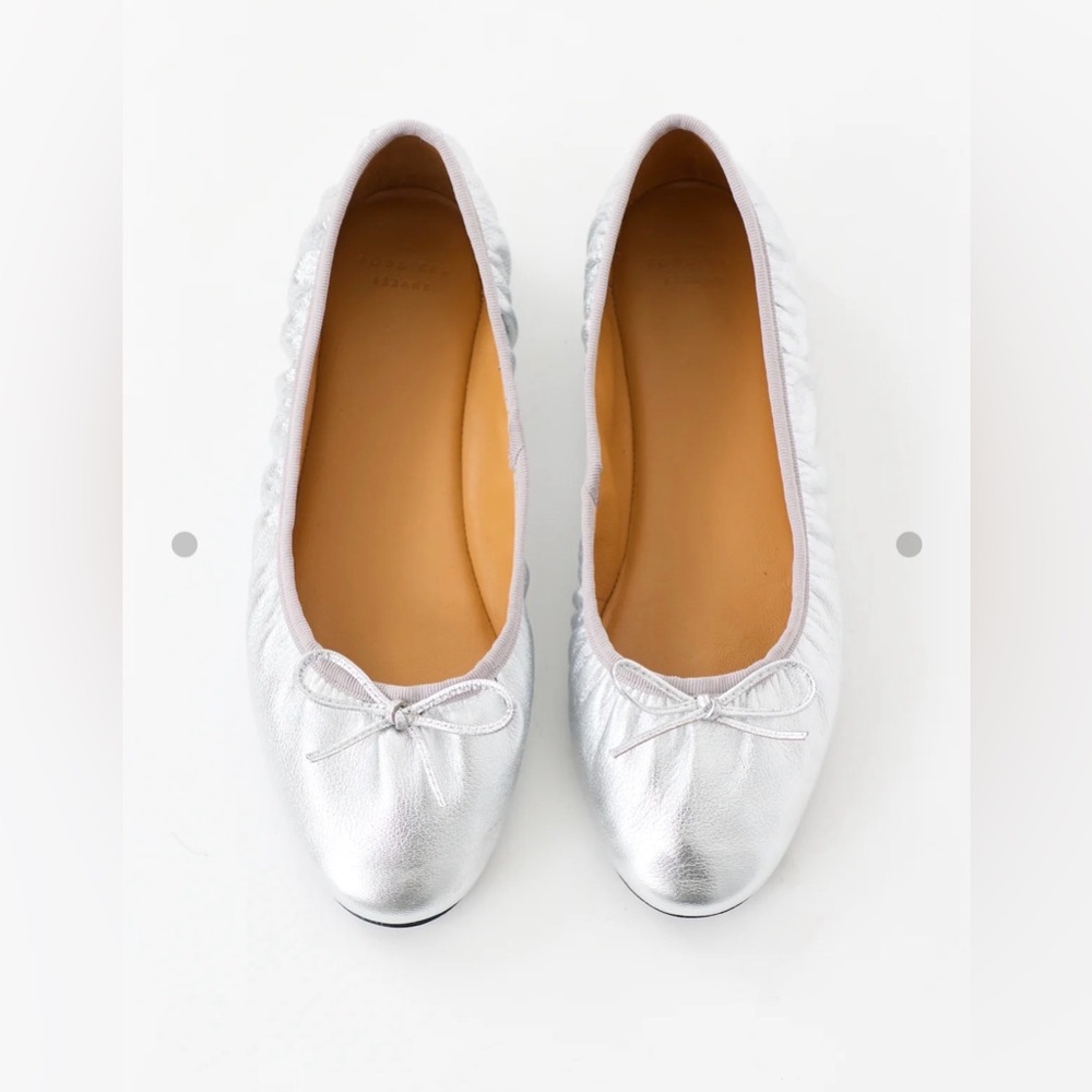 Sezane Silver Agathe Flat
